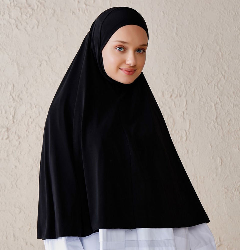 Short Black Burqa
